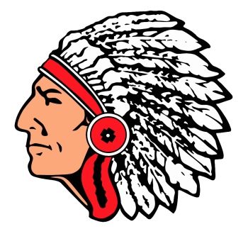 Indian Mascot Clip Art.