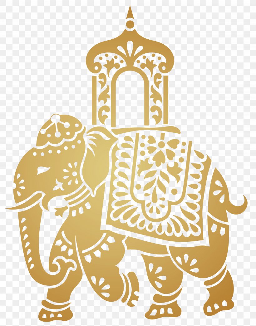 Indian Elephant Elephant Festival Clip Art, PNG, 6278x8000px.