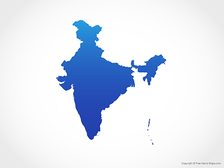 Vector Maps of India.