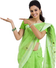 Download indian girl png image hd Transparent Background.