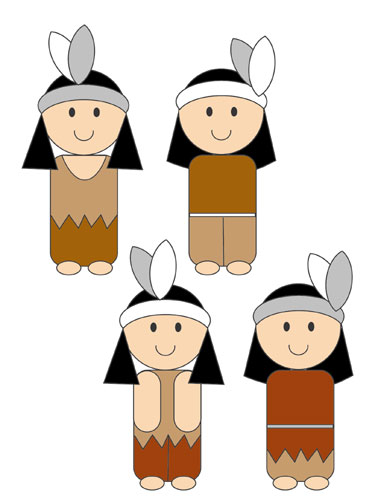 Indians Clip Art.