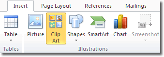 Clip Art In Word.