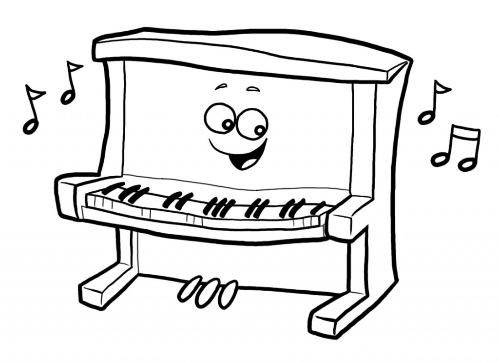 Inside a Piano Clip Art.