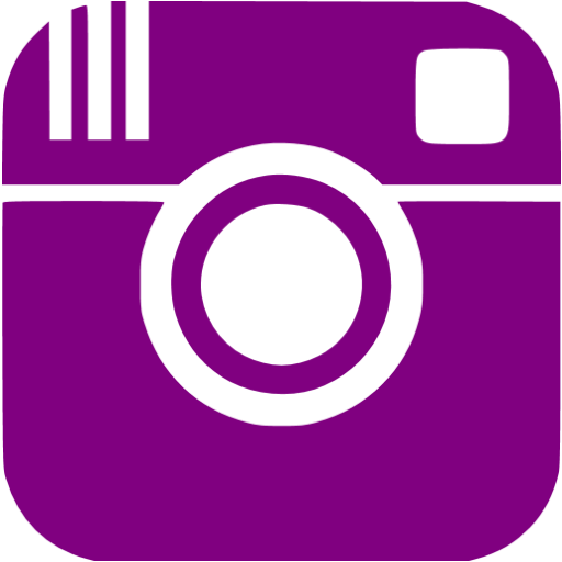 Purple instagram icon.