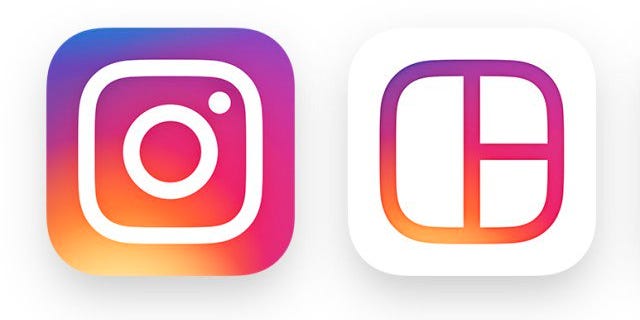 New Instagram icon design.