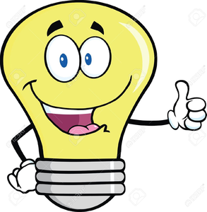 Free Clipart Lightbulb Idea.