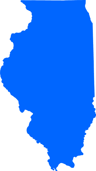 Blue Illinois Clip Art at Clker.com.