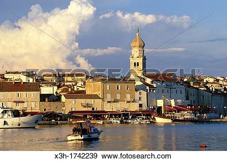 Stock Photograph of Harbour of Kirk.