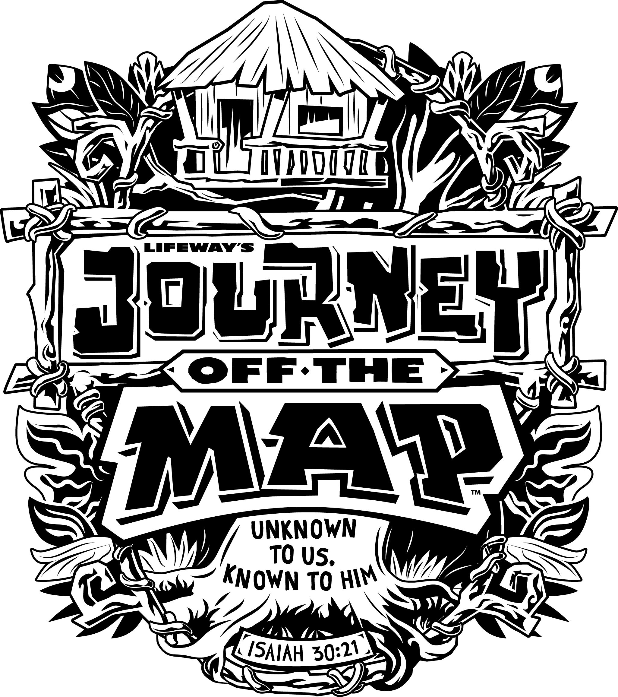 journey off the map vbs 2015 clipart.