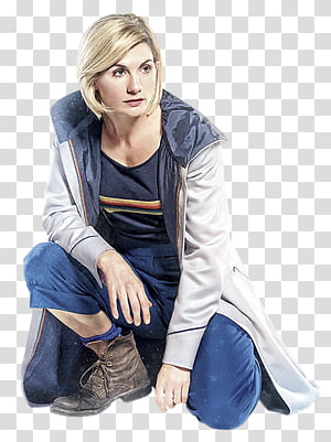 Jodie Whittaker transparent background PNG clipart.