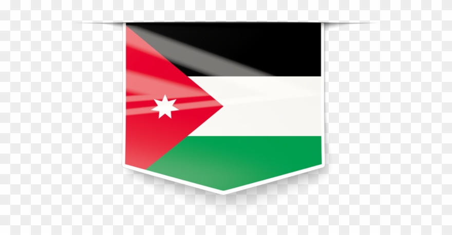 Jordania Clipart Jordan Flag.