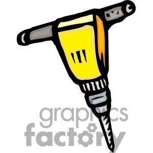 Jack Hammer Clip Art.