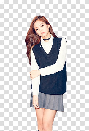 Jennie BLACKPINK, Jennie Kim transparent background PNG clipart.