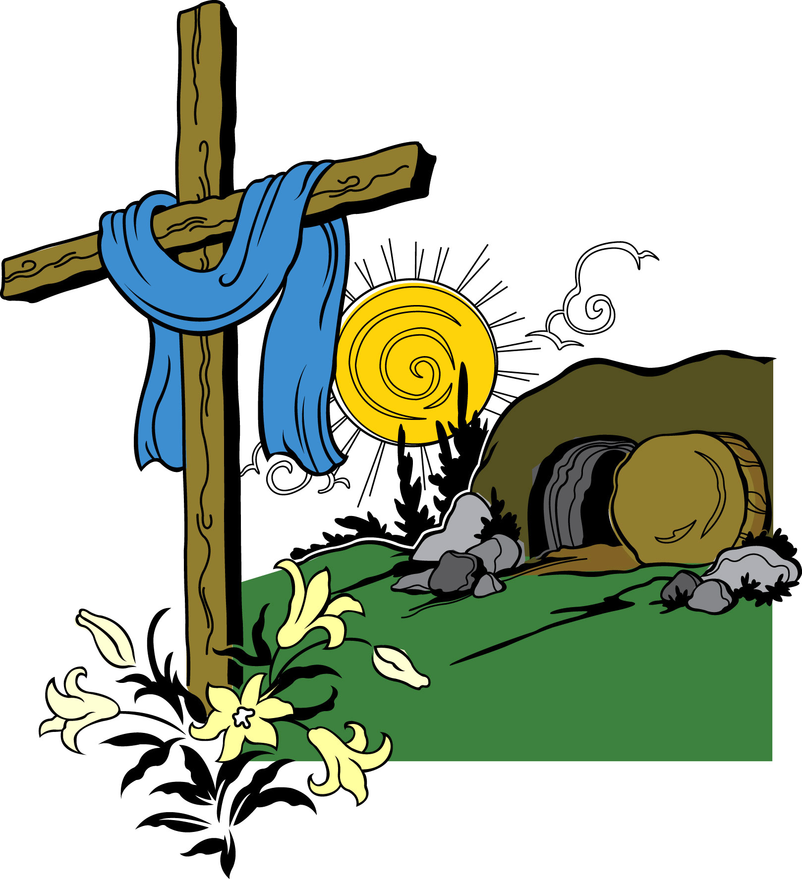 Free Cave Clipart jesus tomb, Download Free Clip Art on Owips.com.