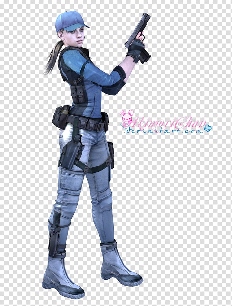 RE Biohazard Jill Valentine BSAA Render, women anime.