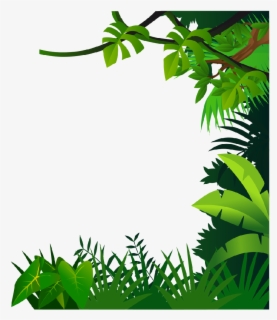 Free Jungle Leaves Clip Art with No Background.