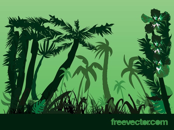 Jungle clipart.