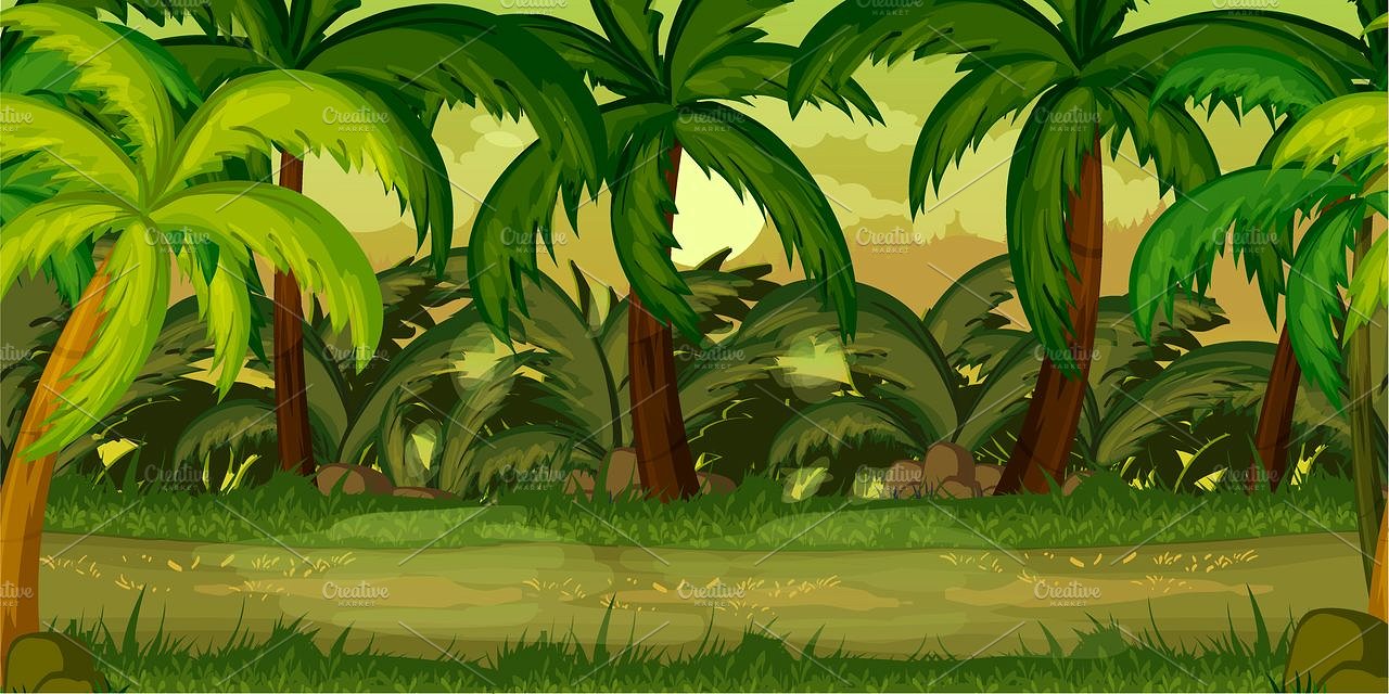 Jungle background clipart 7 » Clipart Station.