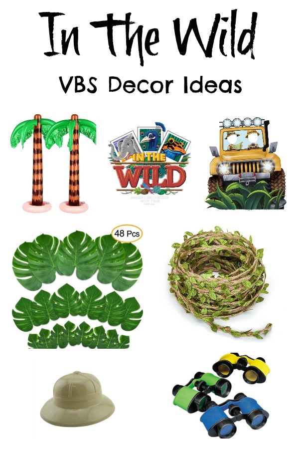 In The Wild VBS Decor Ideas.