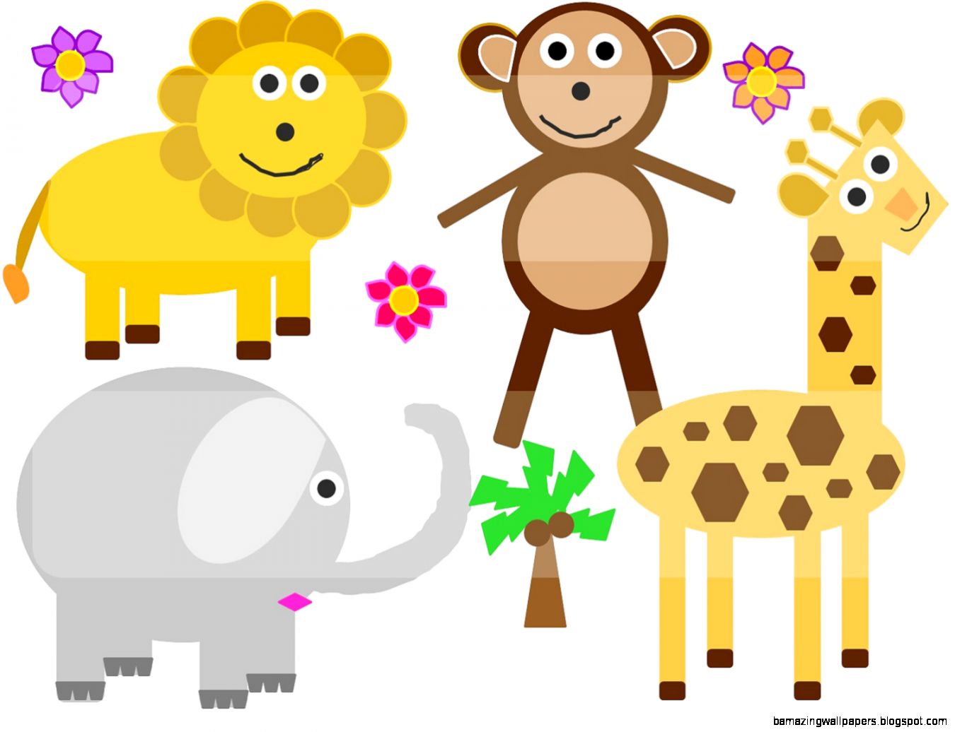 16+ Jungle Theme Baby Shower Clip Art.