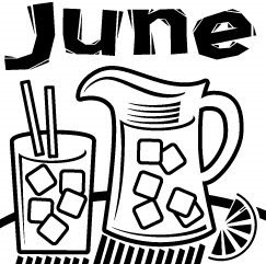 June clipart black and white 1 » Clipart Portal.