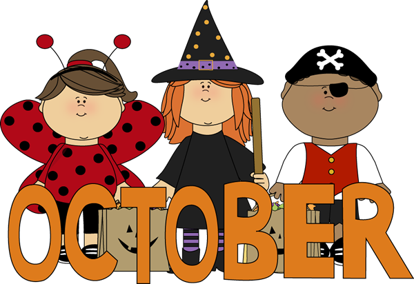 October Clip Art.