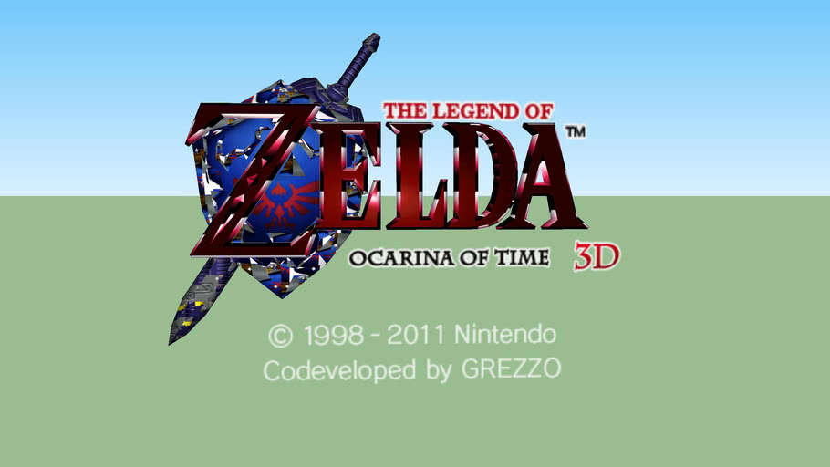 Title Logo (Ocarina of Time 3D).