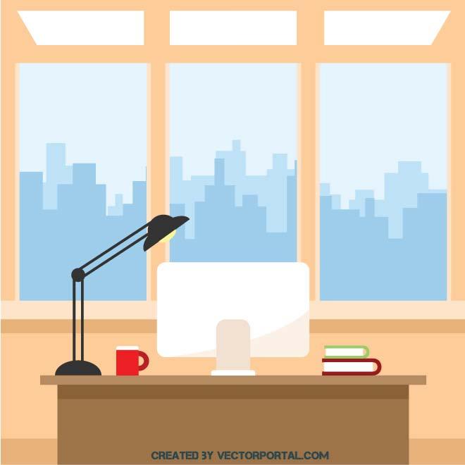 OFFICE INTERIOR CLIP ART.