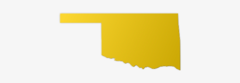 Oklahoma Map Outline Image.