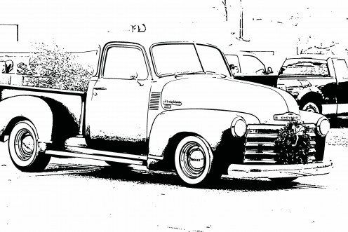 Free coloring sheets pictures of vintage cars for kids. Bring a.