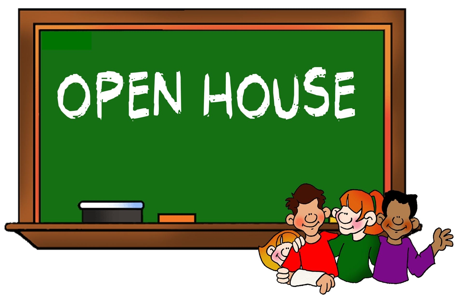 School Open House Clipart.