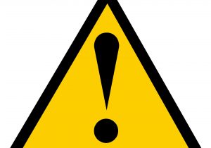 375 Caution free clipart.