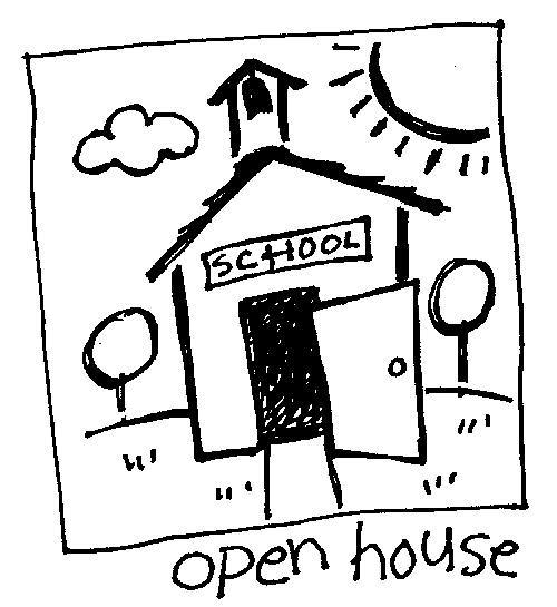 School Open House Clipart.