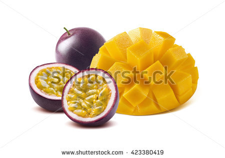 Passion Fruit Stock Images, Royalty.