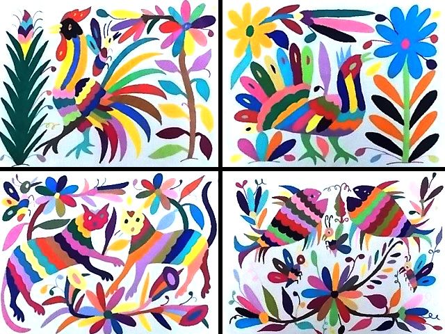 Otomi Animal Art.