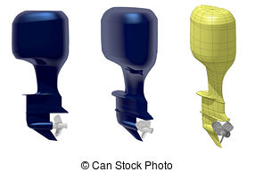 Outboard motors Clipart and Stock Illustrations. 68 Outboard.