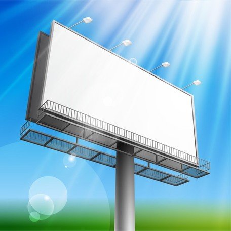 Billboard Clip Art, Vector Billboard.