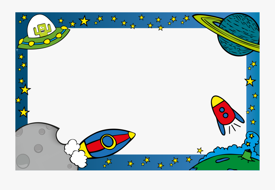 Outer Space Border Clipart , Free Transparent Clipart.