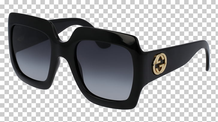 Sunglasses Gucci Fashion Luxury goods, oval frame PNG.