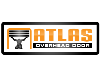 Atlas Overhead Door logo design.