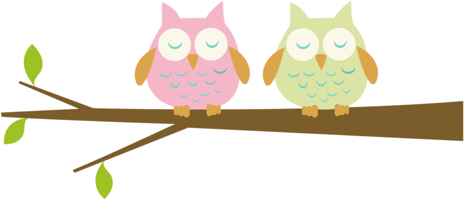 Owl Branch Clip art.