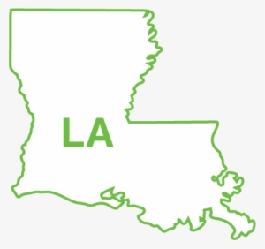 Louisiana Outline PNG, Transparent Louisiana Outline PNG.