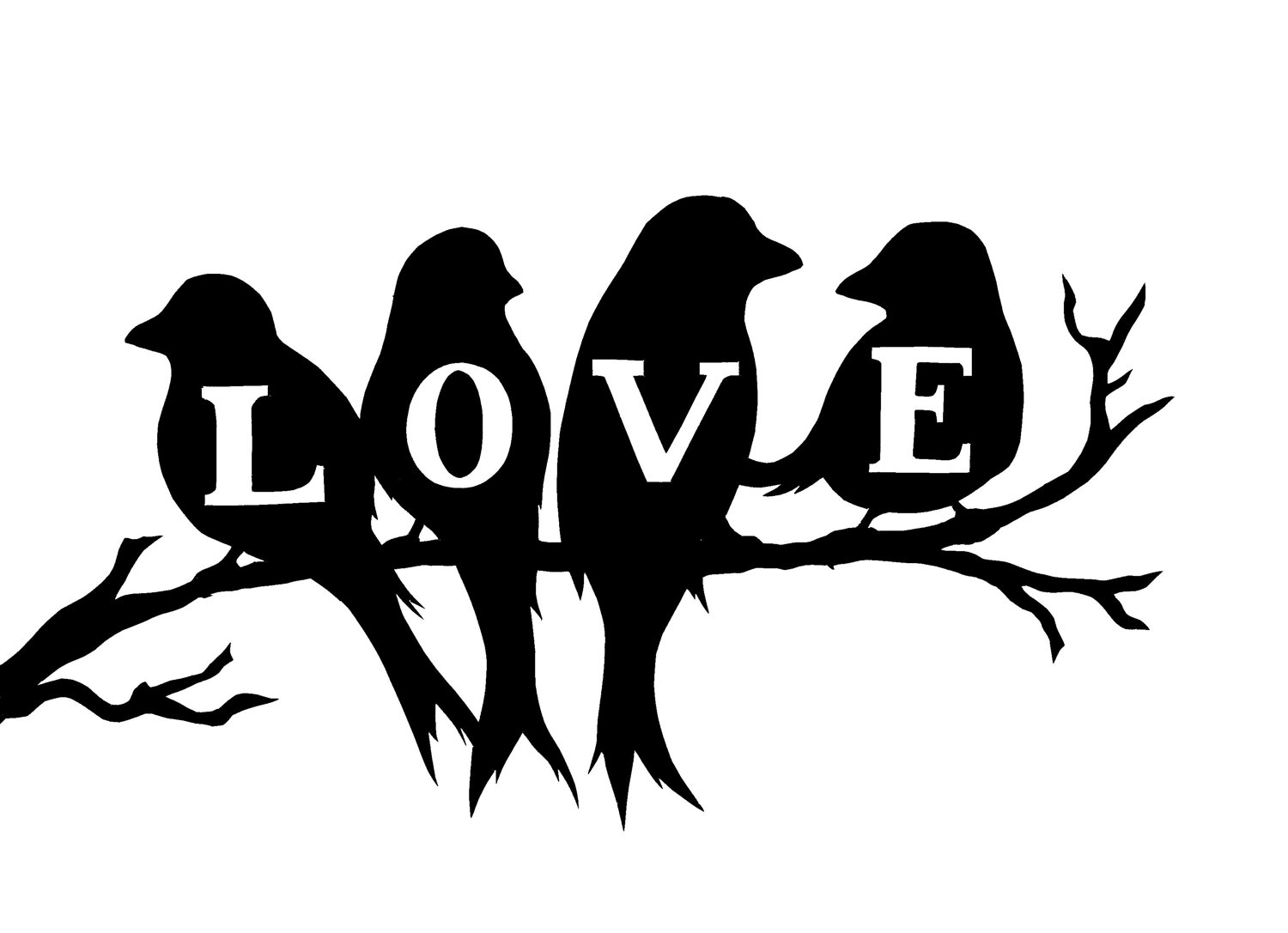 Free Love Bird Silhouette, Download Free Clip Art, Free Clip.