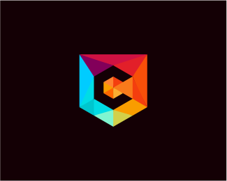 Low Poly Letter C Designed by bejombah.