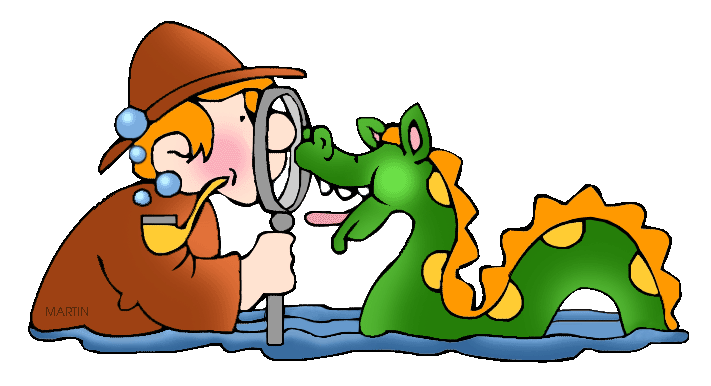 Free Britain Clip Art by Phillip Martin, Loch Ness Monster.