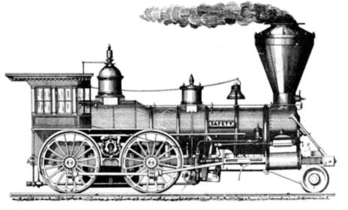 Locomotive Clipart.