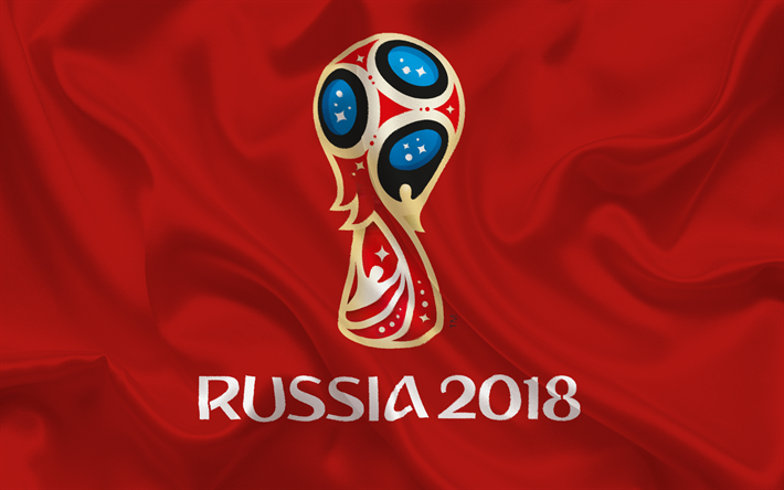 Download imagens A rússia 2018, logo, futebol, campeonato do.