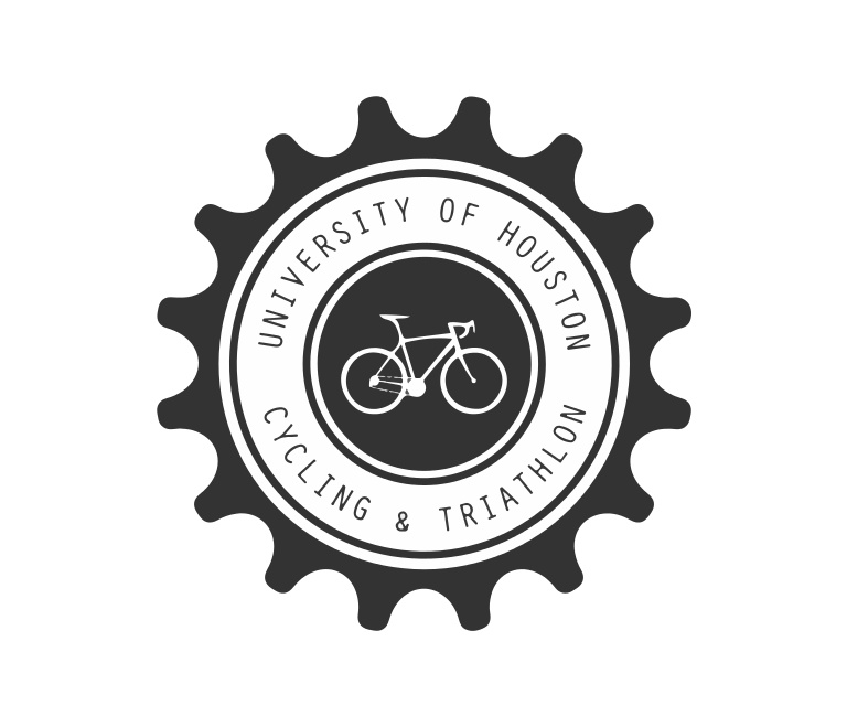 University of Houston Cycling and Triathlon Logo Design.