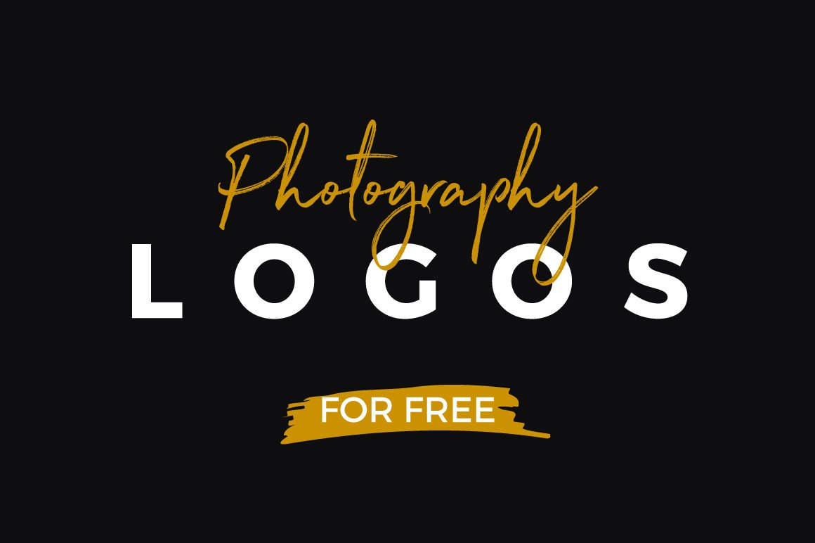 10 Free Photography Logo Templates.