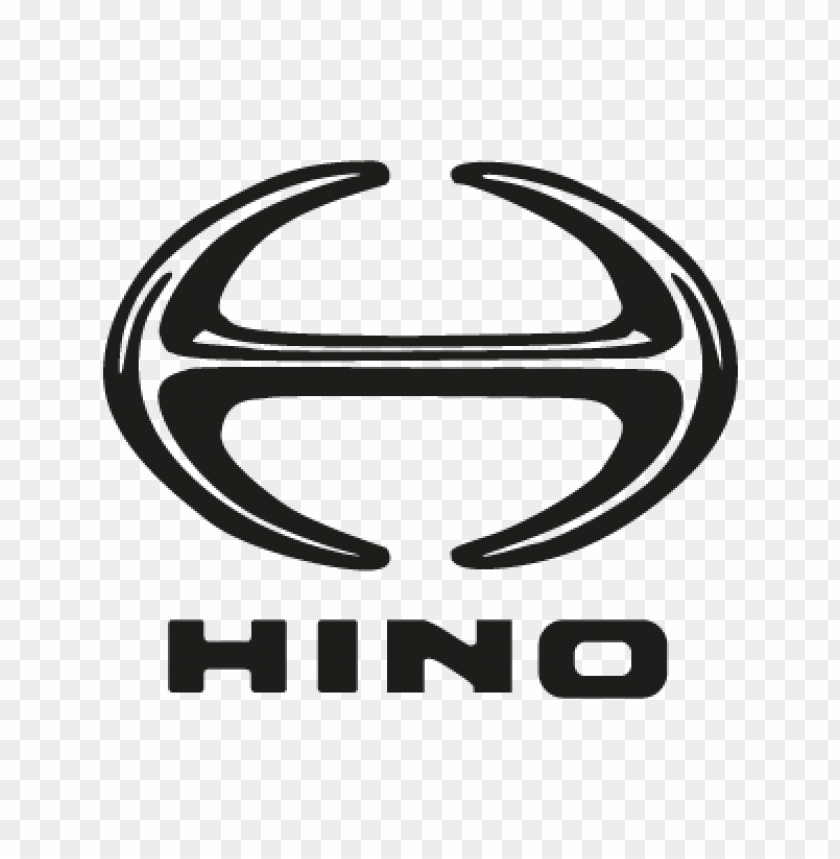 hino black vector logo free download.